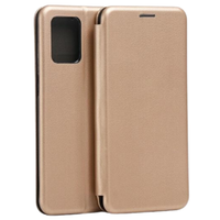 beline etui book magnetic moto g73 5gzłoty /gold