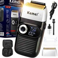 Golarka Kemei GOLARKA MĘSKA ELEKTRYCZNA FOLIOWA KEMEI MASZYNKA