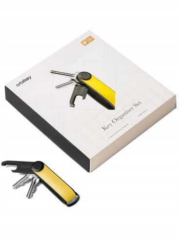 Zestaw Orbitkey Hybrid Leather + Multi-tool V2 - solar yellow na Arena.pl