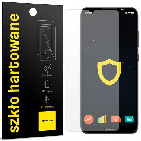 Spacecase Glass 2.5D Nokia C10/C20 zdjęcie 1