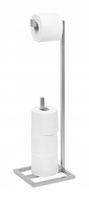 STOJAK LOFT METALOWY UCHWYT NA PAPIER TOALETOWY SREBRNY PRODUKT POLSKI