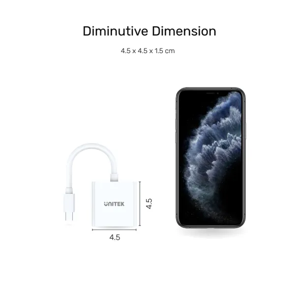 Unitek Adapter miniDisplayPort na DVI zdjęcie 7