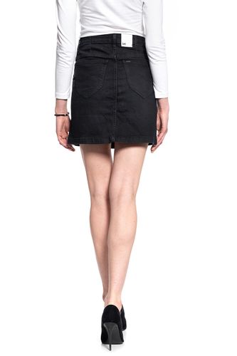 SPÓDNICA JEANSOWA LEE TAILORED A LINE SKIRT BLACK TYRO L38BCPJW W28 na Arena.pl