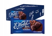 Czekolada Wedel Mocno Gorzka 80% 80g 22 Sztuk