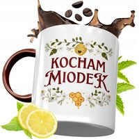 Kubek Bordowy Dla Pszczelarza Na Urodziny Prezent Z Nadrukiem Ze Zdjęciem