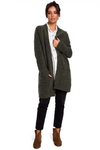 Sweter Kardigan Model BK034 Green - BE Knit  S/M na Arena.pl
