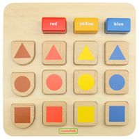 MASTERKIDZ Tablica Edukacyjna Sorter Kształty i Kolory