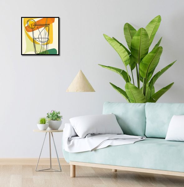 Plakat 40x40cm Koktajl Artystyczny zdjęcie 4