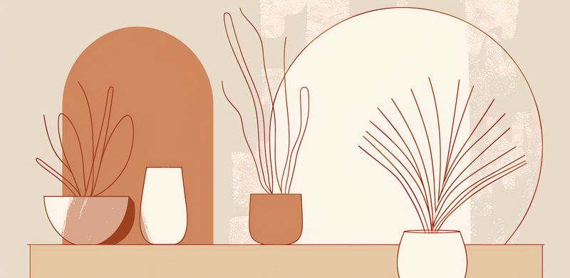 Plakat 91,3x44,5cm Widok Roślin zdjęcie 1