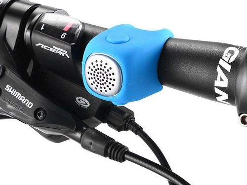 DZWONEK ROWEROWY NA ROWER KLAKSON ELEKTRONICZNY GŁOŚNY 120DB WODOODPORNY na Arena.pl
