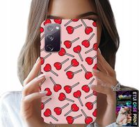 ETUI DO SAMSUNG GALAXY S20 FE - KOBIECE, MODNE WZORY LIZAKI W SERCA CASE