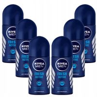 NIVEA Men Antyperspirant Fresh Roll-on 6*50ml