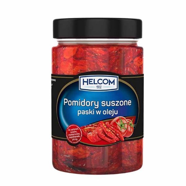 Helcom Pomidory suszone paski w oleju 327ml zdjęcie 1