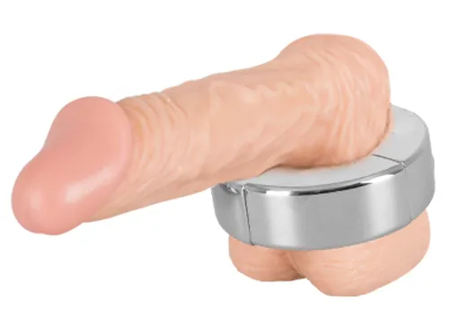 fetish collection stalowy pierścień magnetyczny 20 mm, srebrny na Arena.pl