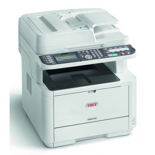 OKI AiO MB472dnw MONO  PL duplex/fax/LAN/PCL6 na Arena.pl