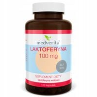 LAKTOFERYNA bLF 90% wołowa z inuliną 120 kapsułek