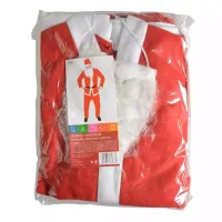 Strój Mikołaja (Kurtka, Czapka, Broda, Spodnie)