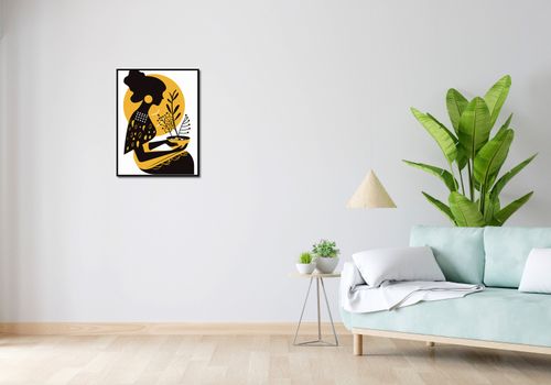 Plakat 50x65cm Kobieta i Natura na Arena.pl