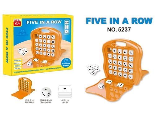 GRA PLANSZOWA  5 KOSTEK W RZĘDZIE na Arena.pl