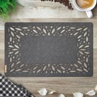 GRUBA PODKŁADKA Z FILCU NA STÓŁ BIEŻNIK 65x40 CM