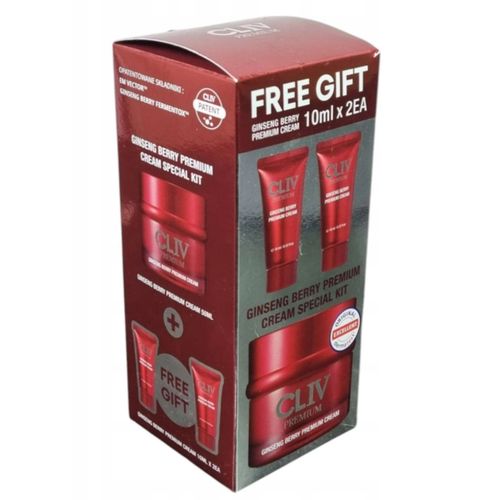 Zestaw prezentowy Koreańskich Kremów do twarzy 50ml 2x10ml CLIV premium na Arena.pl