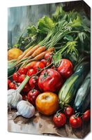 Obraz 30x50cm Bogactwo Ogrodowych Zbiorów