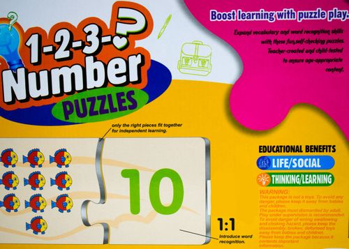 PUZZLE Z LICZBAMI I OBRAZKAMI na Arena.pl
