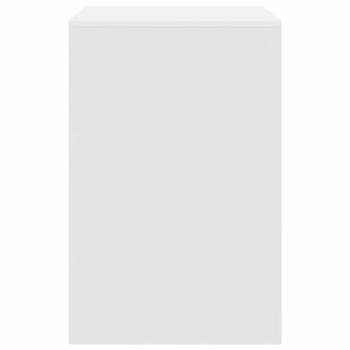 Biurko Biały 70 x 50 x 76 cm Materiał drewnopochodny na Arena.pl