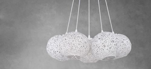 Lampa wisząca Backaz White 5pł. na Arena.pl