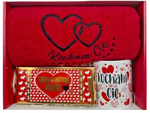 Prezent Na Walentynki Zestaw Czekolada na Arena.pl