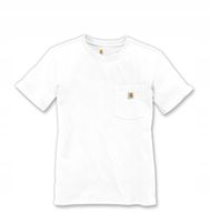 Koszulka Carhartt WK87 Workwear Pocket S/S White