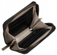 MAŁA TOREBKA DAMSKA LISTONOSZKA PETERSON MODNA MIEJSKA NA MAGNES CZARNA