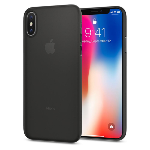 SPIGEN AIRSKIN Apple iPhone X - BLACK na Arena.pl