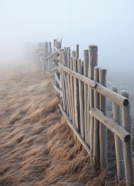 Plakat 13x18cm Mgła nad Wydmami zdjęcie 1