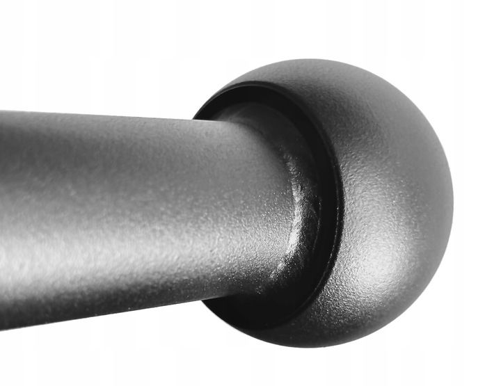 Wieszak do platform rowerowych ścienny kula PEŁNA, toczona CNC zdjęcie 6