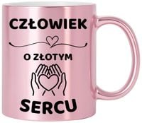 Kubek różowy z dedykacją wyjątkowy prezent na różne okazje
