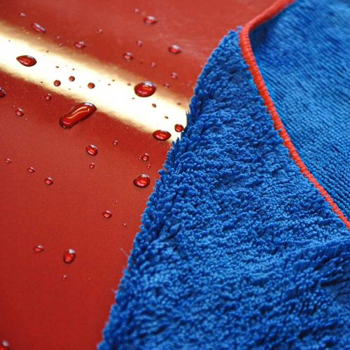 FLUFFY RĘCZNIK Z MIKROFIBRY DO OSUSZANIA AUTA 60 x 90 CM DUŻY GRUBY 450 GSM na Arena.pl