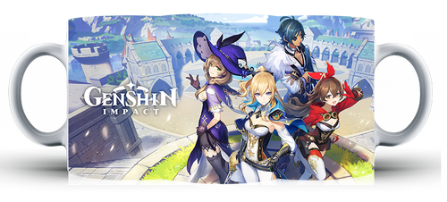 Kubek ceramiczny Genshin Impact na Arena.pl