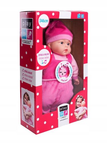 LALKA BOBAS MÓWI I ŚPIEWA PO POLSKU 46 CM ZOSIA na Arena.pl