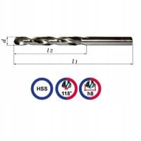Wiertło do metalu Baildon NWKa HSS 16mm 120-178mm