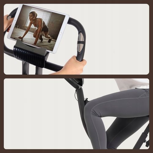 Rower Stacjonarny Składany Treningowy Rowerek do Ćwiczeń Fitness do 110kg na Arena.pl