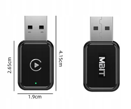 ADAPTER BEZPRZEWODOWY CARPLAY CAR PLAY ANDROID AUTO 2w1 BLUETOOTH iOS na Arena.pl