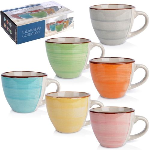 Kubki ceramiczne 90 ml 6 szt. na Arena.pl