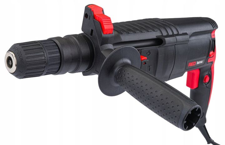 MŁOTOWIERTARKA Młot UDAROWY Wiertarka UDAROWA SDS+ 2600W 4J Walizka Zestaw zdjęcie 2