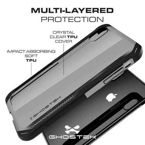 Etui Cloak 4 Apple iPhone Xs Max czerwony na Arena.pl