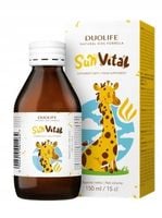 DuoLife SunVital dla dzieci-czarny bez 150 ml- ZERO SŁODZIKÓW, TYLKO NATURA