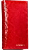 portfel damski skórzany ptn 421431-dsl-6181 red