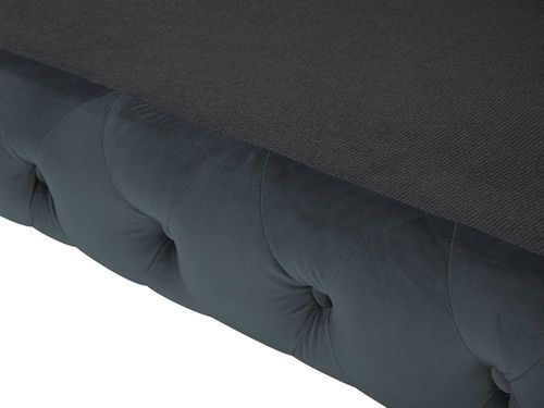 Sofa Welurowa Szara Sotra na Arena.pl