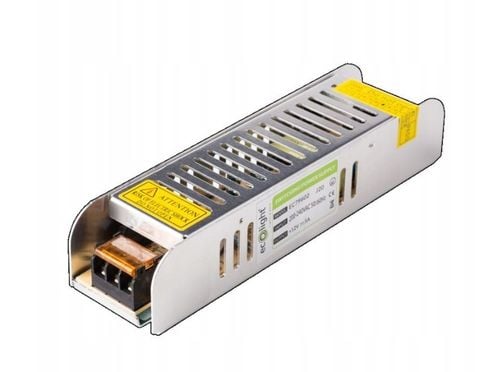 Zasilacz 12V LED 100W 8,33A Modułowy SLIM Do Taśmy SMD COB Montażowy na Arena.pl