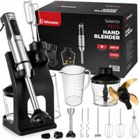 BLENDER RĘCZNY 2000W MIKSER WIELOFUNKCYJNY Z WYŚWIETLACZEM SIEKACZ STOJAK